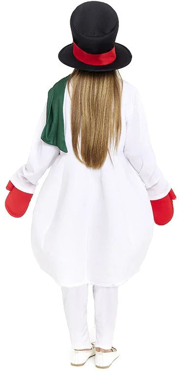 Disfraz de Muñeco de Nieve Navideño Infantil Muñecos de Nieve Partilandia